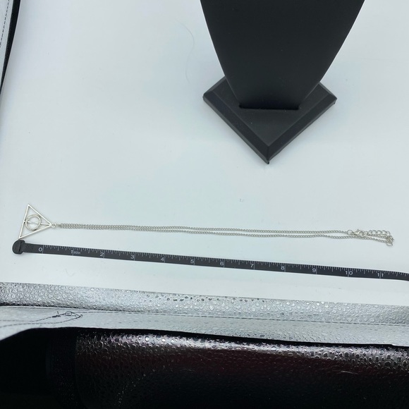Harry Potter The Deathly Hallows Silver Necklace - Picture 4 of 5